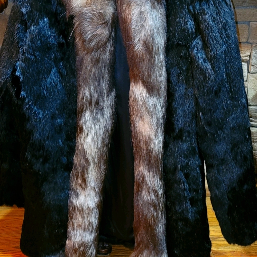 Mink and Rabbit Fur coat